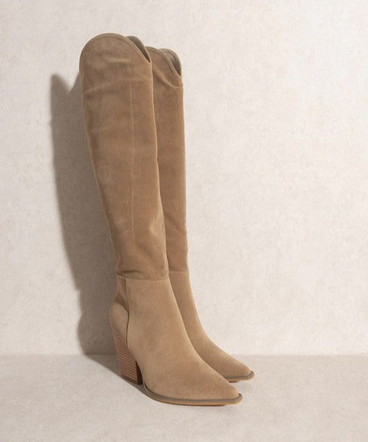 CLARA-KNEE HIGH WESTERN BOOTS