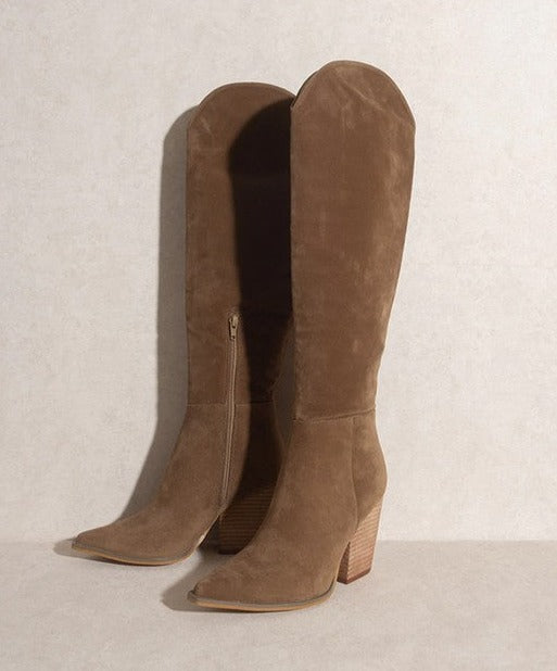 CLARA-KNEE HIGH WESTERN BOOTS
