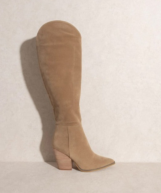 CLARA-KNEE HIGH WESTERN BOOTS