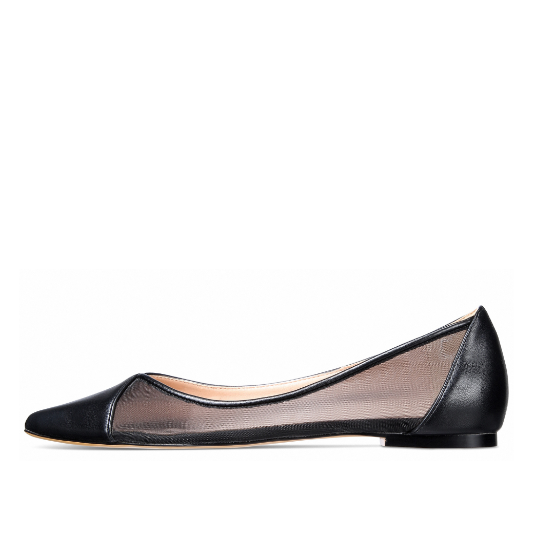 Linda Flats Black