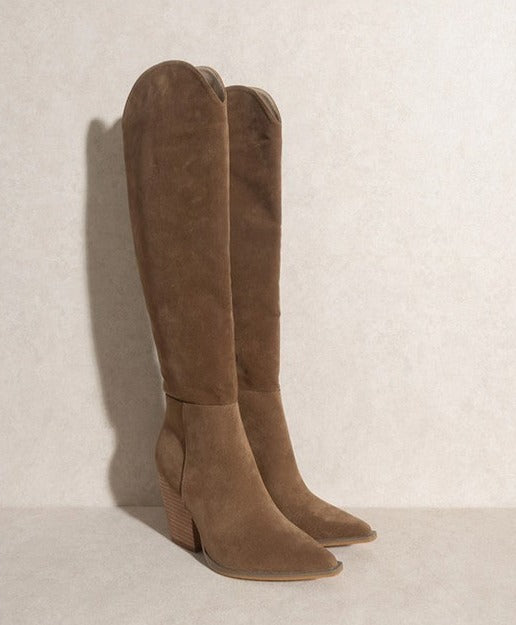 CLARA-KNEE HIGH WESTERN BOOTS