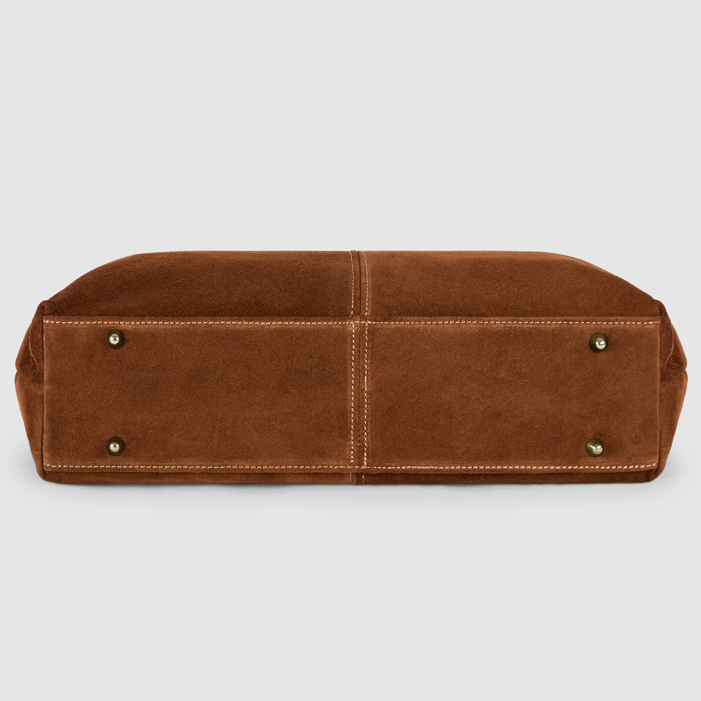 Suede Leather Satchel Bag